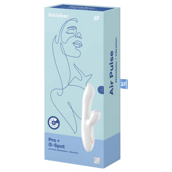 Satisfyer Pro+ G-punkt - klitorisstimulator og G-punktvibrator