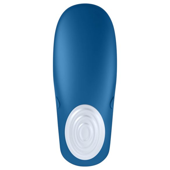 Satisfyer Double Whale - 2-motors parvibrator (blå)