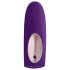 Satisfyer Double Plus Fjernkontroll - trådløs oppladbar parvibrator (lilla)