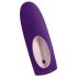 Satisfyer Double Plus Fjernkontroll - trådløs oppladbar parvibrator (lilla)