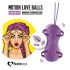 FEELZTOYS Twisty - roterende vibrerende egg (lilla)