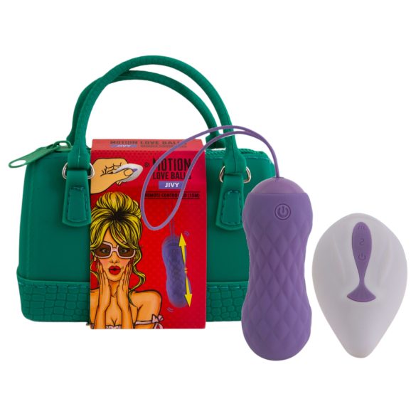 FEELZTOYS Jivy - fjernstyrt vibrerende egg (lilla)