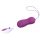 FEELZTOYS Foxy - vanntett vibrasjonsegg (lilla)