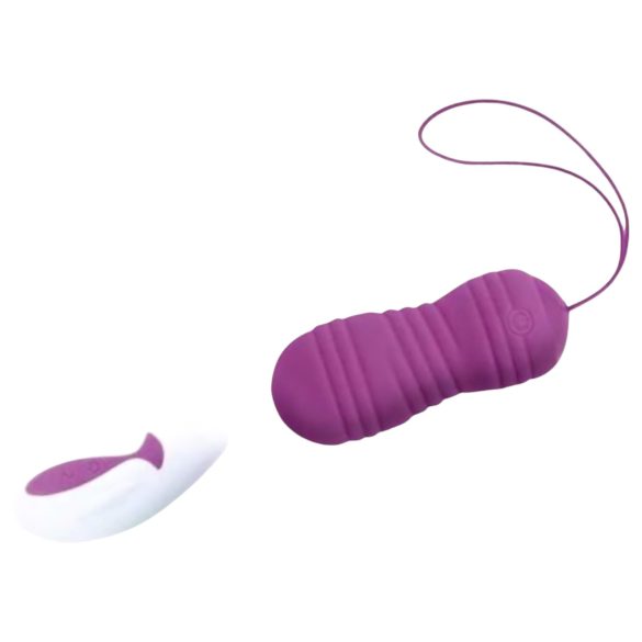 FEELZTOYS Foxy - vanntett vibrasjonsegg (lilla)