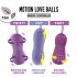 FEELZTOYS Foxy - vanntett vibrasjonsegg (lilla)