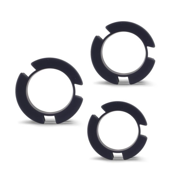 LOCK A WILLY - silikon penisbur med lås (svart)