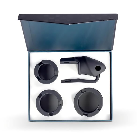 LOCK A WILLY - silikon penisbur med lås (svart)