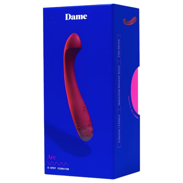 Dame Arc - oppladbar G-punkt vibrator (rosa)