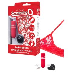 Screaming O Rød Vibrerende Truse - S-L Screaming O Rød Vibrerende Truse - S-L