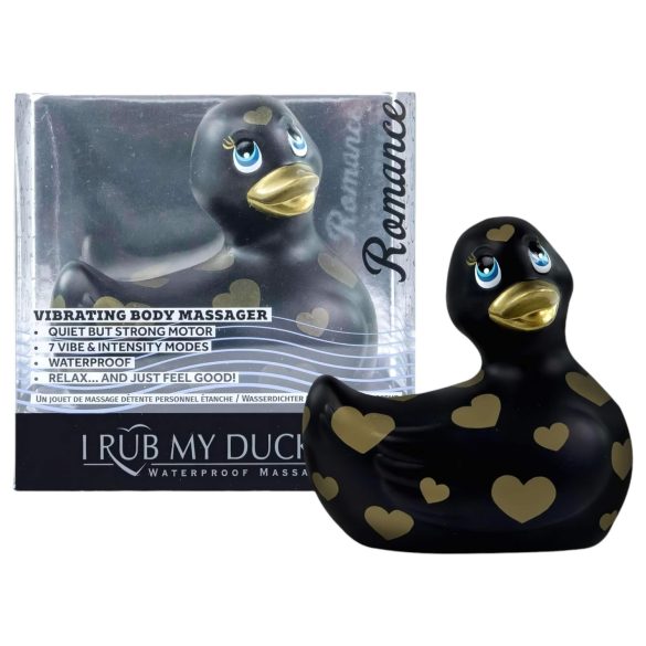 My Duckie 2.0 - Klitorisvibrator (svart/gull)