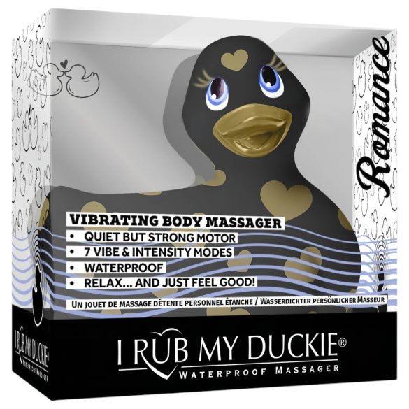 My Duckie 2.0 - Klitorisvibrator (svart/gull)