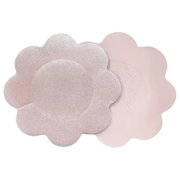 Bye Bra D-F - usynlig brystløft-tape - rosa (6 stk)