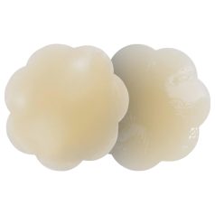 Bye Bra - blomst brystvorteplaster - natur (2 stk) Bye Bra - blomst brystvorteplaster - natur (2 stk)