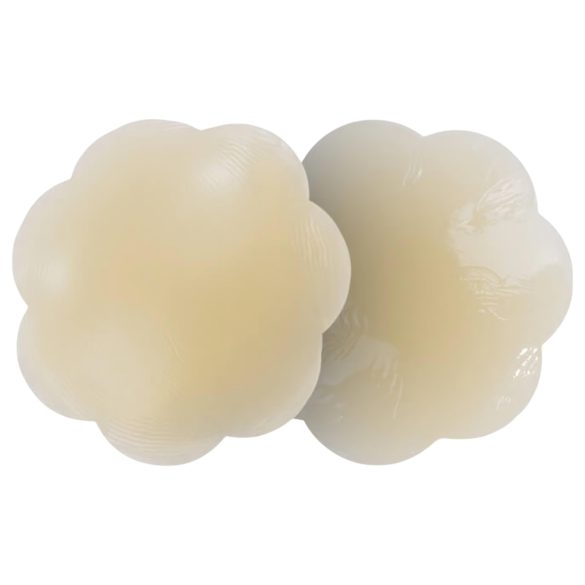 Bye Bra - blomst brystvorteplaster - natur (2 stk)