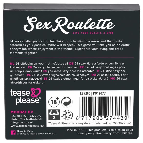 Sex Roulette - Kjærlighet og Ekteskap (10 språk)
