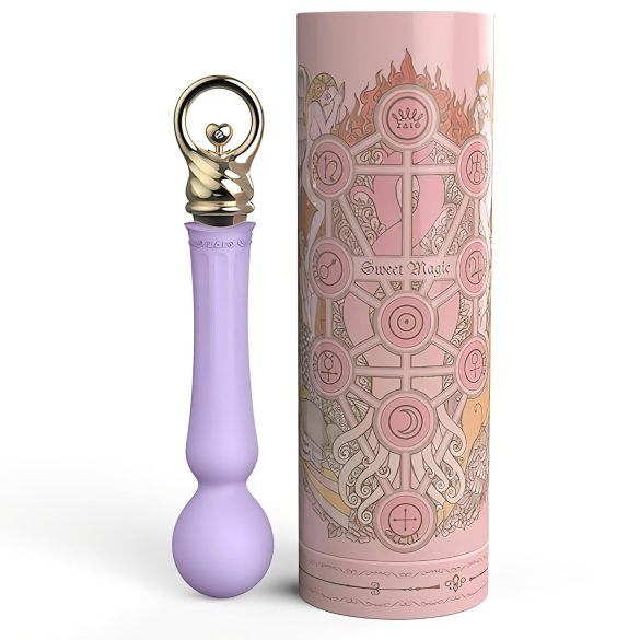 ZALO Confidence - oppladbar luksusmassasje-vibrator (lilla)