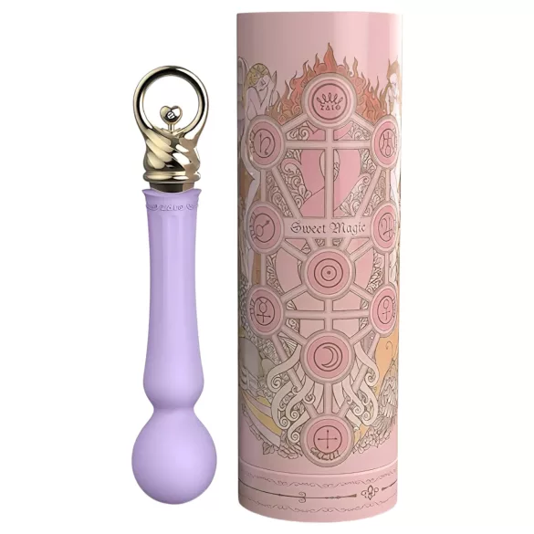 ZALO Confidence - oppladbar luksusmassasje-vibrator (lilla)