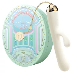 ZALO Ichigo Rabbit - app-styrt luksusvibrator (hvit)
