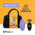 FeelzToys Truse - oppladbar, trådløs klitorisvibrator (lilla)