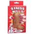Stress Willie - stressball - penis (naturlig)