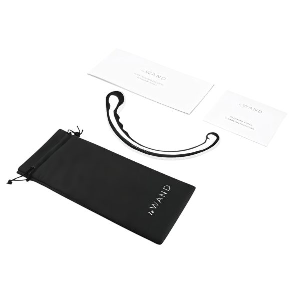 Le Wand - tosidig sexleketøy i rustfritt stål (sølv)