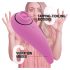FEELZTOYS Femmegasm - Oppladbar 2i1 klitorisvibrator (rosa)