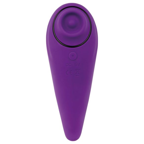 FEELZTOYS Femmegasm - oppladbar 2-i-1 klitorisvibrator (lilla)