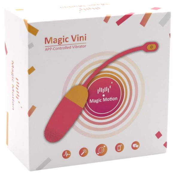 Magic Motion Vini - smart, oppladbart vibrasjonsegg (oransje)