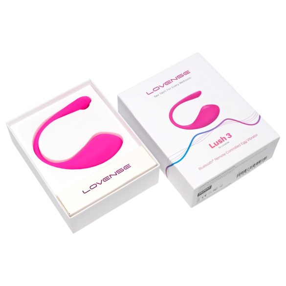 LOVENSE Lush 3 - smart vibratoregg (rosa)