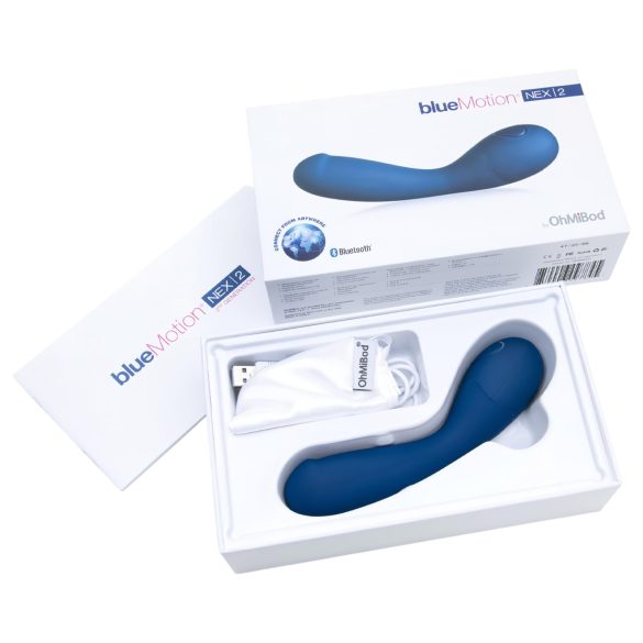 OHMIBOD Bluemotion Nex 2 - smart, oppladbar G-punktvibrator (blå)