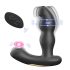 Aixiasia Hiross - roterende analvibrator (svart)