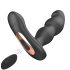 Aixiasia Hiross - roterende analvibrator (svart)