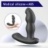 Aixiasia Hiross - roterende analvibrator (svart)
