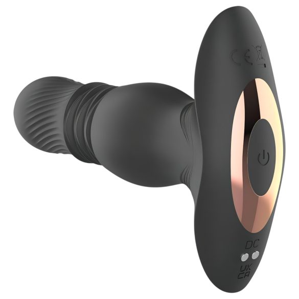 Aixiasia Roy - oppladbar, trådløs analvibrator (svart)