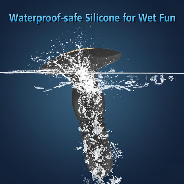 Aixiasia Roy - oppladbar, trådløs analvibrator (svart)