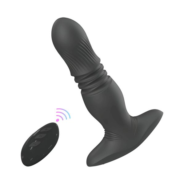 Aixiasia Roy - oppladbar, trådløs analvibrator (svart)