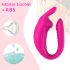 Aixiasia Hera - trådløs parvibrator med oppladning (rosa)
