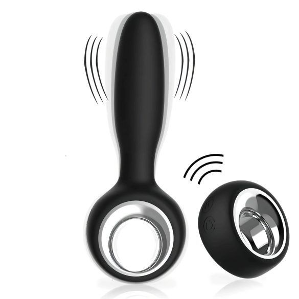 Aixiasia Dylon-Remote - trådløs, oppladbar analvibrator (svart)
