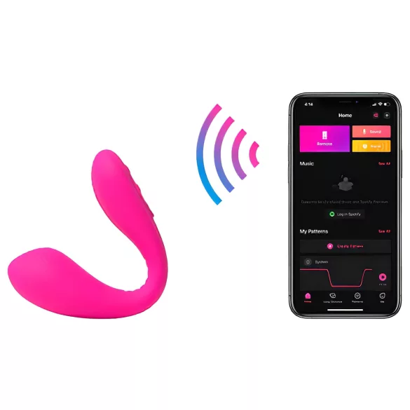 Lovense Dolce - App-styrt parvibrator (rosa)