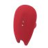Magic Motion Umi - smart, oppladbar strap-on vibrator (rød)