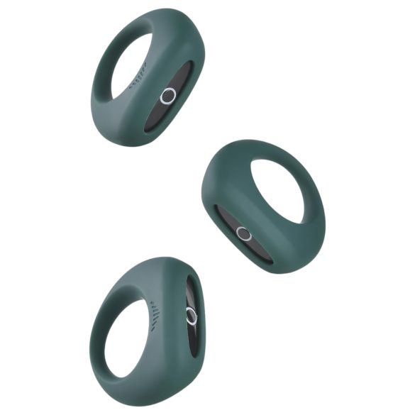 Magic Motion Dante II - smart oppladbar vibrasjonsring for menn (blå)