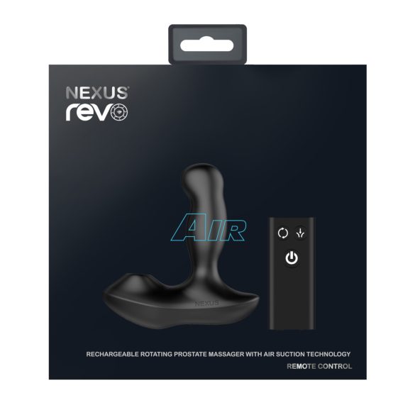 Nexus Revo Air - roterende prostata massør (svart)