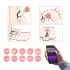 Magic Motion Rise - App-styrt vibrasjonsring for penis, for menn (grønn)