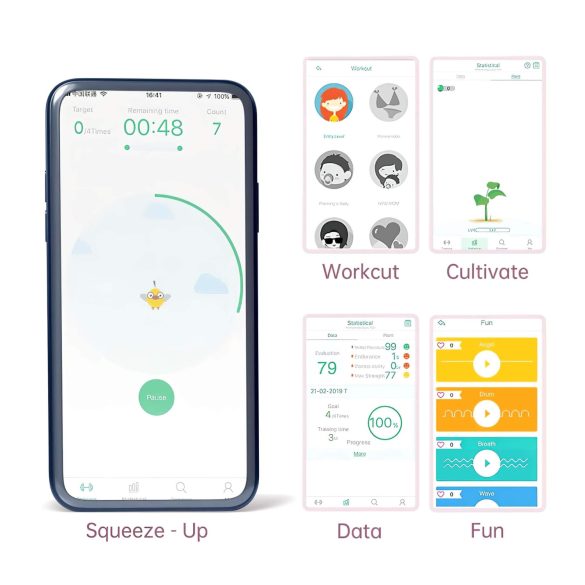 Magic Motion FitCute - smart, oppladbar benkule (mynte)