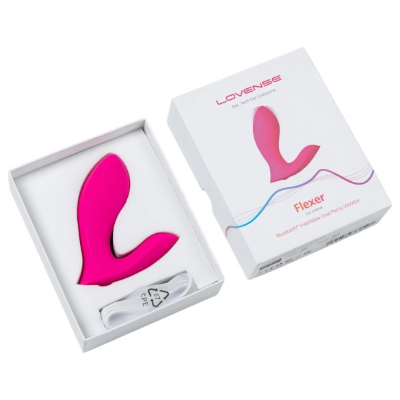 LOVENSE Flexer Truse - Oppladbar 2-i-1 vibrator (rosa)