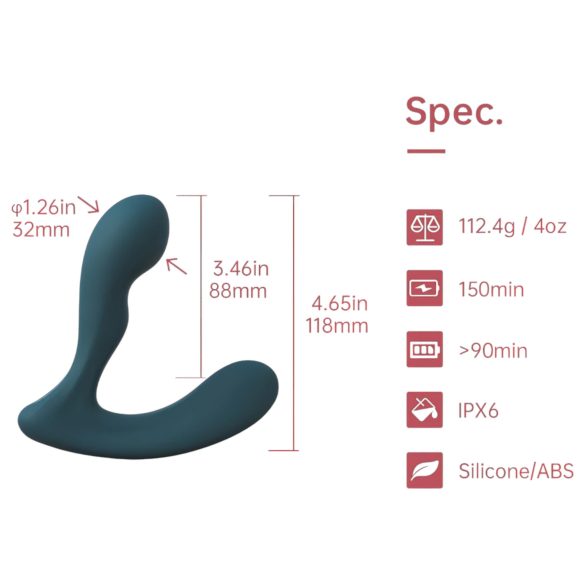 Magic Motion Solstice X - smart prostata-vibrator (grønn)