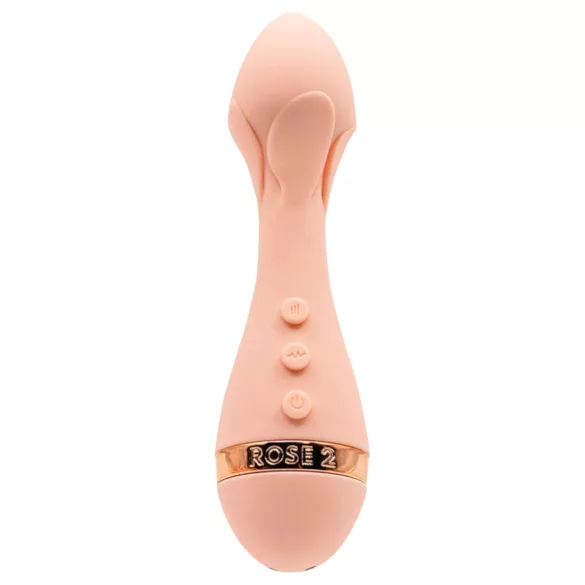 Vush Fleur - oppladbar, vanntett massasjevibrator (rosa)