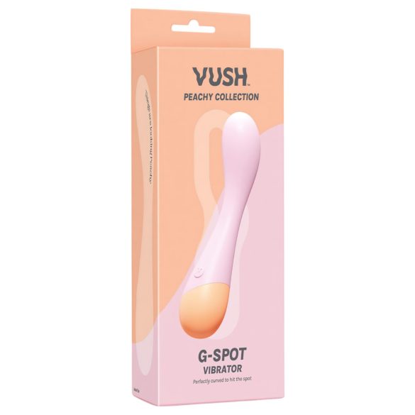 Vush Peachy G-punkt - oppladbar G-punktvibrator (rosa)