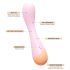 Vush Peachy G-punkt - oppladbar G-punktvibrator (rosa)