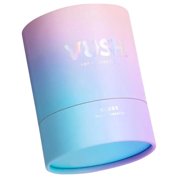 Vush Pop Gloss - oppladbar, vanntett mini vibrator (rosa)